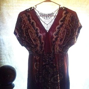 Women's Small Dress Multi Colored by Maurice